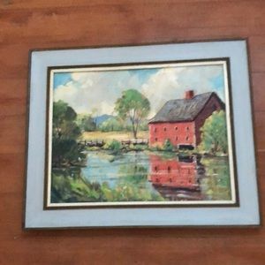 The Old Mill painting